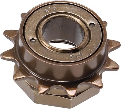 Single Speed Bicycle Freewheel Fixed Gear Cog for Fixie Bikes, Threaded Rear Sprocket for Track and E-Bikes16T type B