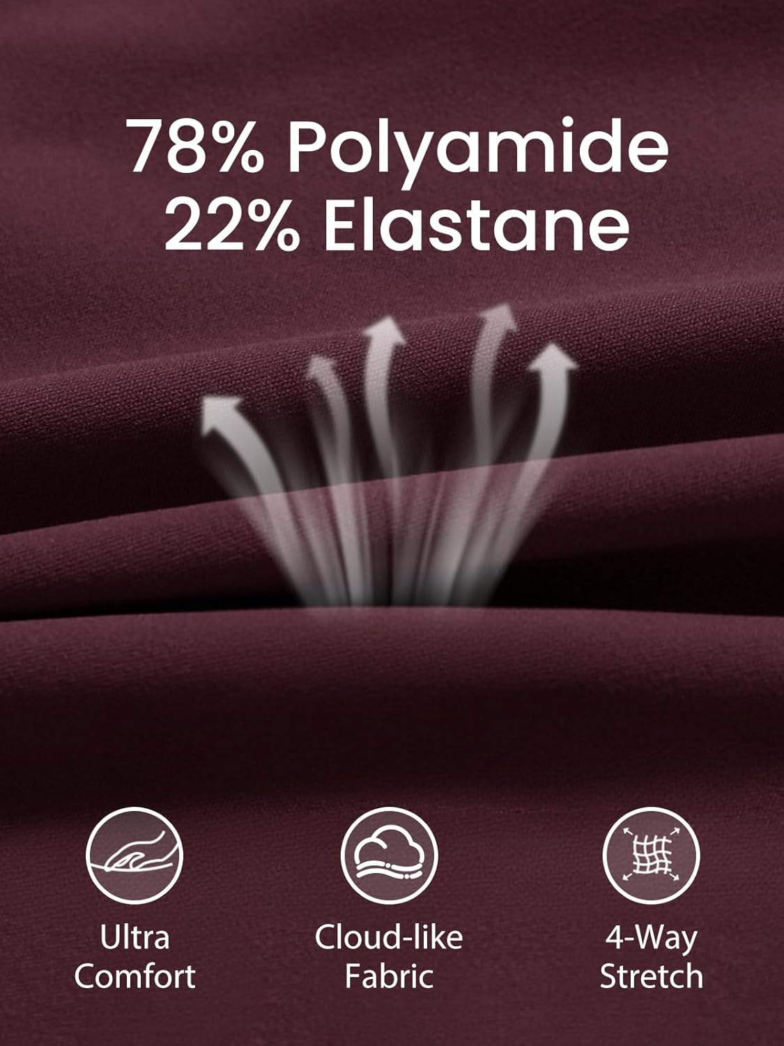 ECUPPER Women Long Sleeve Flared Jumpsuit Zip Up Romper One Piece Full Bodysuits Yoga Unitard Wide Leg Sexy Catsuit - Image 5