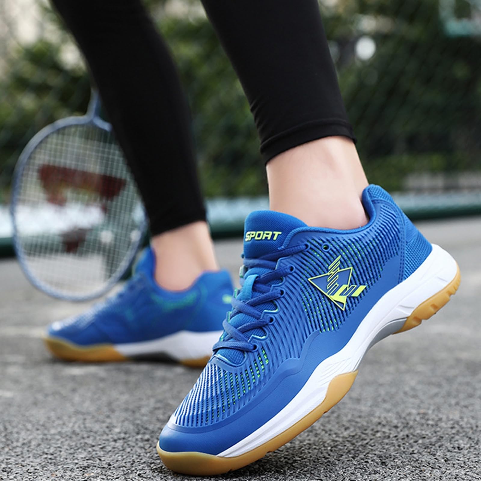 Zapatos De Tenis Bádminton para Hombres Zapatos De Entrenamiento Squash Interior duraderos para Voleibol