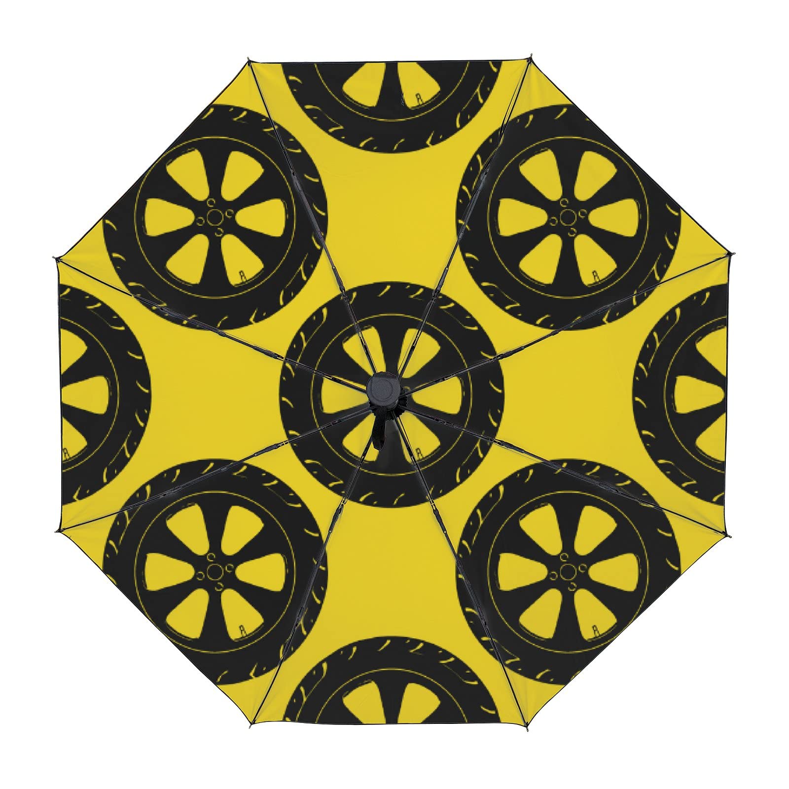 GenericUmbrella Windproof Travel Umbrella Anti-UV Auto Open Close Umbrella for Rain and Sun（2022081212）