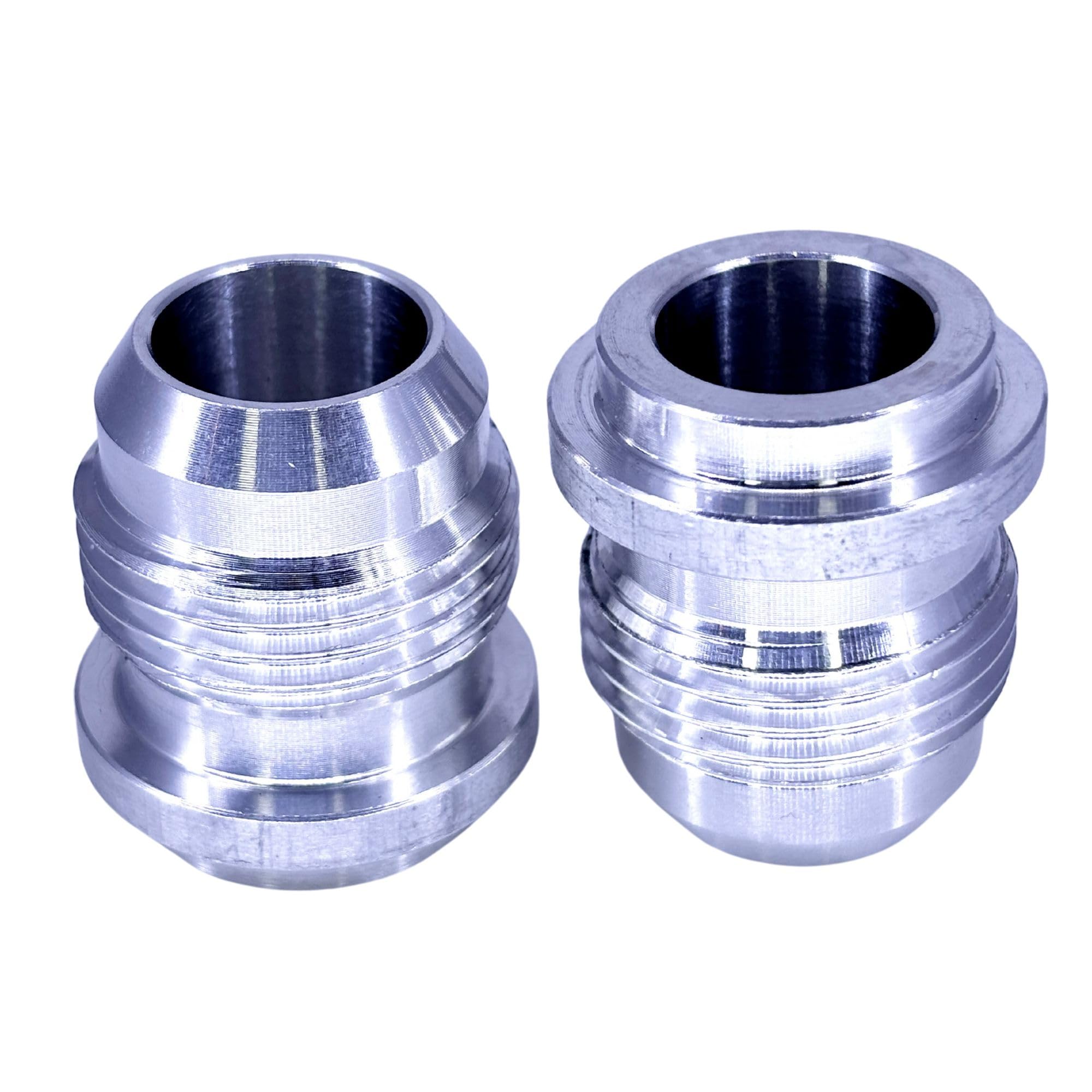 10AN AN10 MALE BILLET 6061 ALUMINUM WELD ON FITTING BUNG (2)