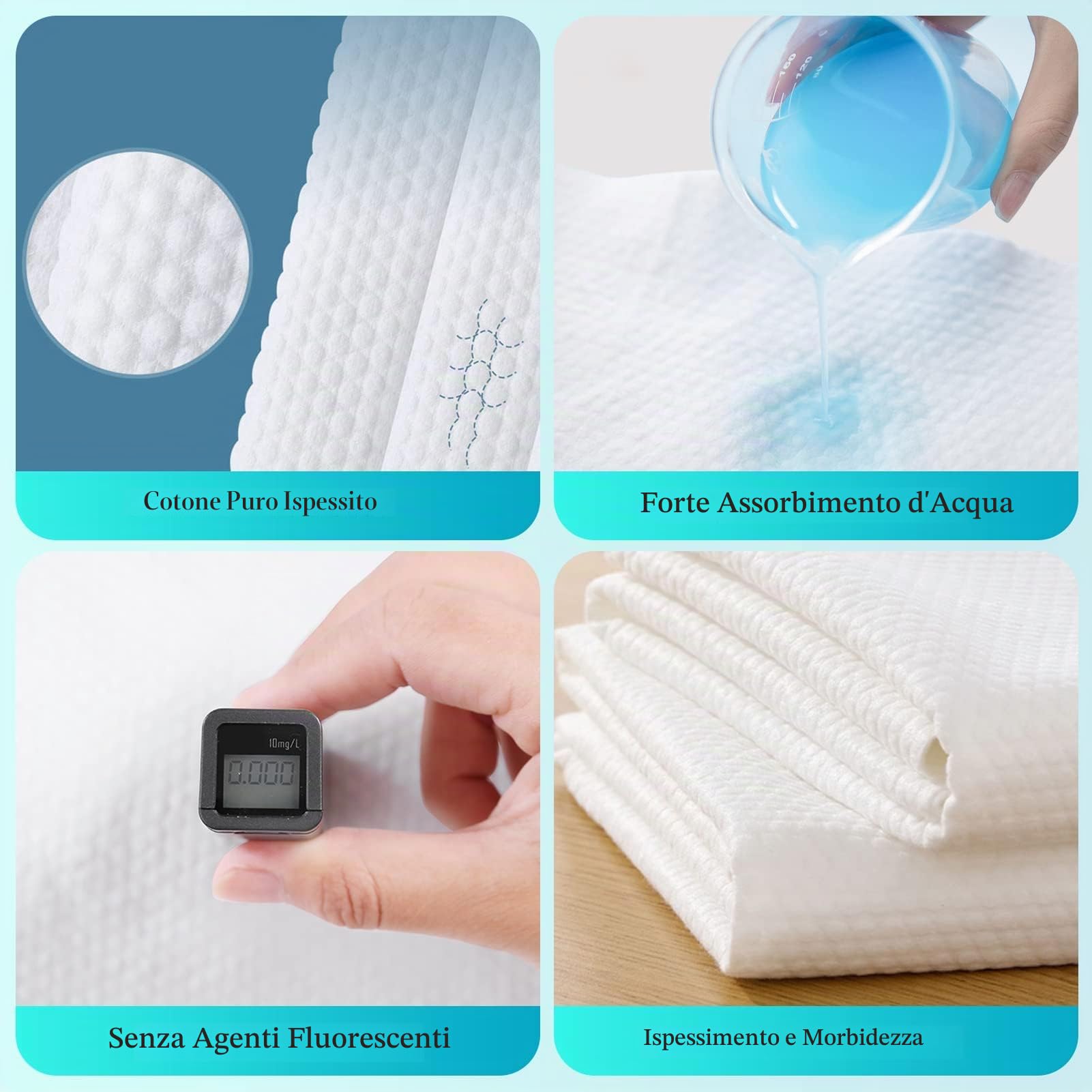 Asciugamani da Bagno usa e Getta,2 Pcs Compresse Asciugamani Grande 140cm x 70cm Asciugamano da Bagno da Viaggio per il Corpo Hotel Campeggio Escursionismo Spiaggia Nuoto