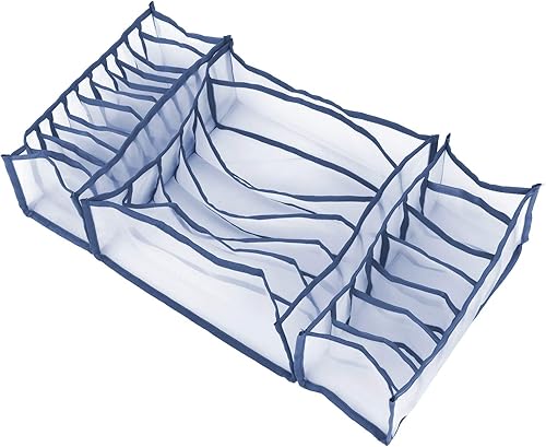 Miniatura 4 de Organizador de ropa interior, organizador plegable de ropa interior para brasieres, divisores de cajones, armario, armario, aparador, cajas de