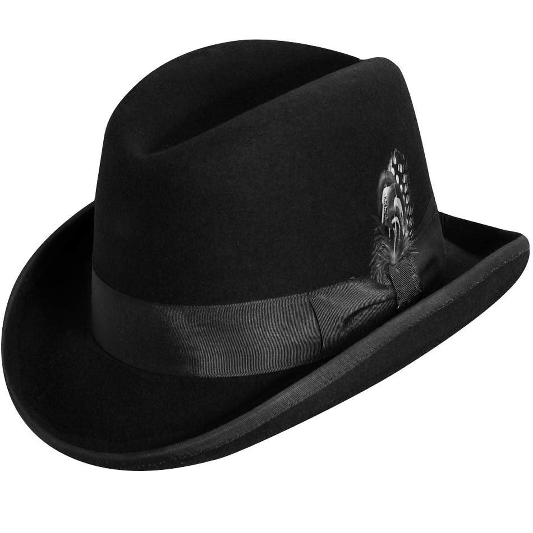 EPOCH Classico Men's Wool Felt Homburg Hat