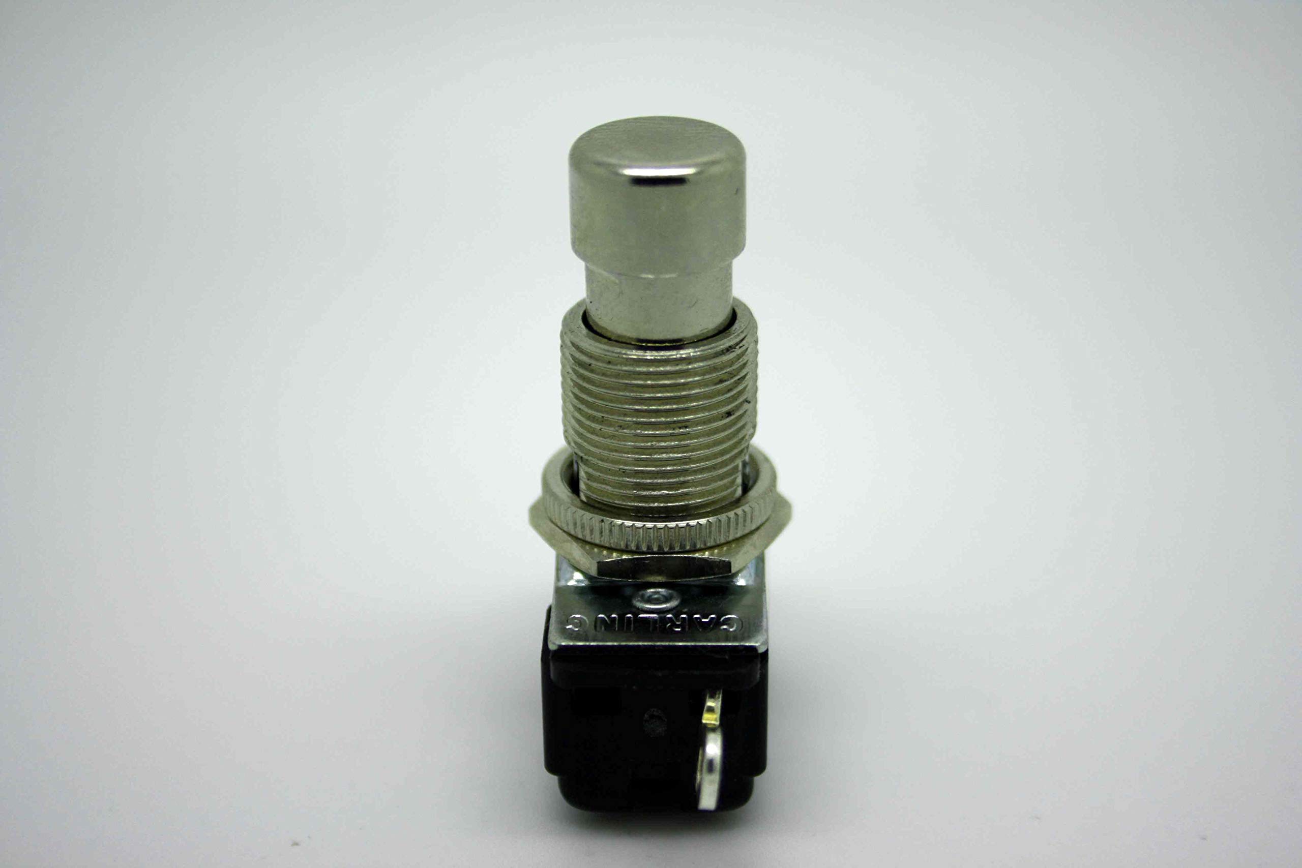 Carling 2-Way Black Footswitch, Push Button, Foot Pedal, Normally Open, Manual Operation