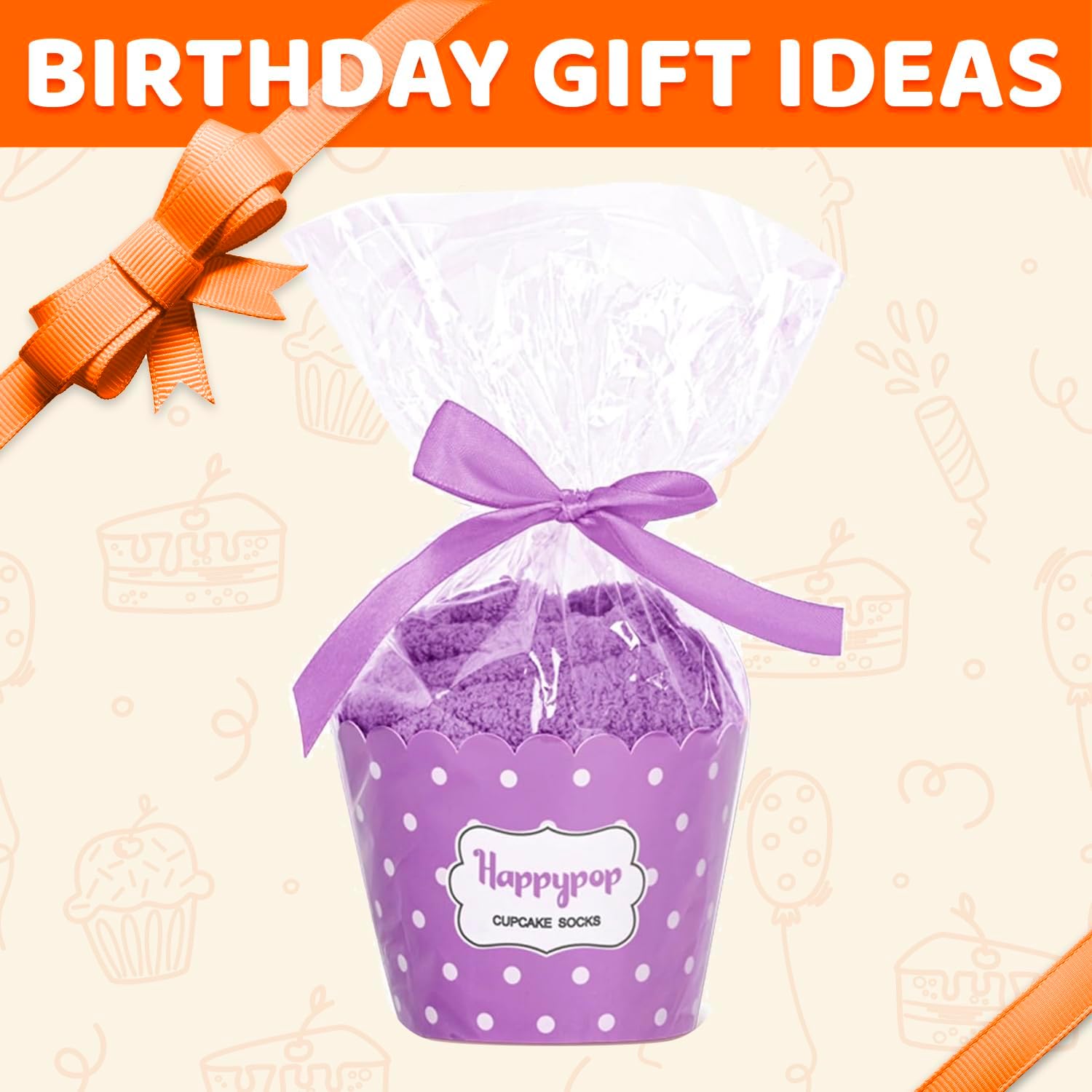 HAPPYPOP 90th Birthday Gift for Women - Socks for 90 Year Old Lady, Gifts for Older Women Over 90 - Image 3