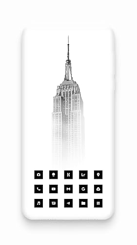 Adaptive Pixel Black - Icon Pack