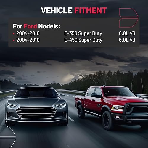 Vista 46 de BDFHYK Tanque de desbordamiento de depósito de expansión de refrigerante del motor compatible con Transit-150 Transit-250 Transit-350 HD 2015-2019