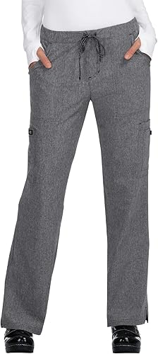 KOI Basics - pantalón médico de cintura baja y cómodo para mujer