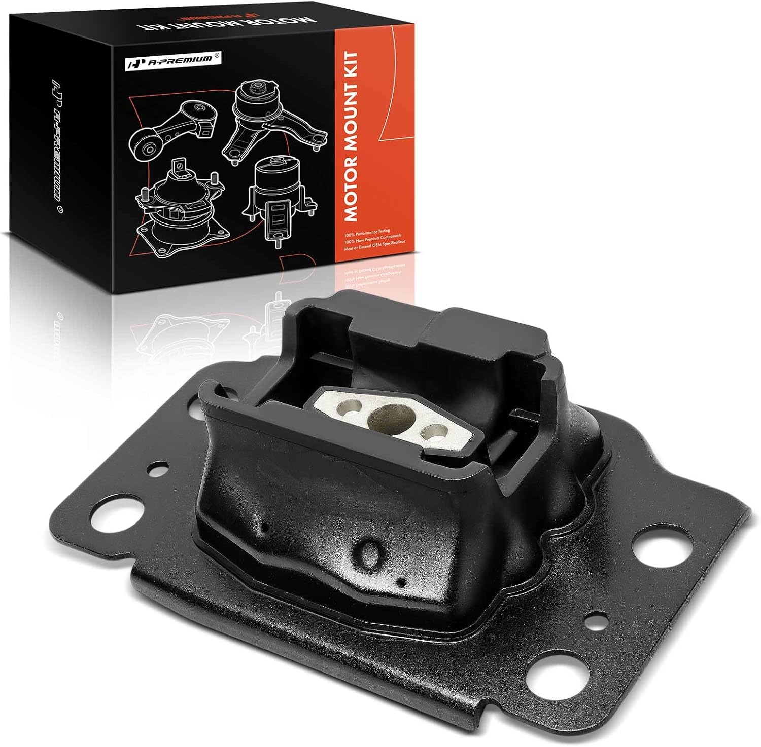 A-Premium Upper Side Transmission Mount Compatible with Ford Fusion 2013-2020, Edge 2015-2023 & Lincoln MKZ 2013-2017, Nautilus 2019-2023 & Volvo S60 2011-2015, 1.5L 1.6L 2.0L 2.5L