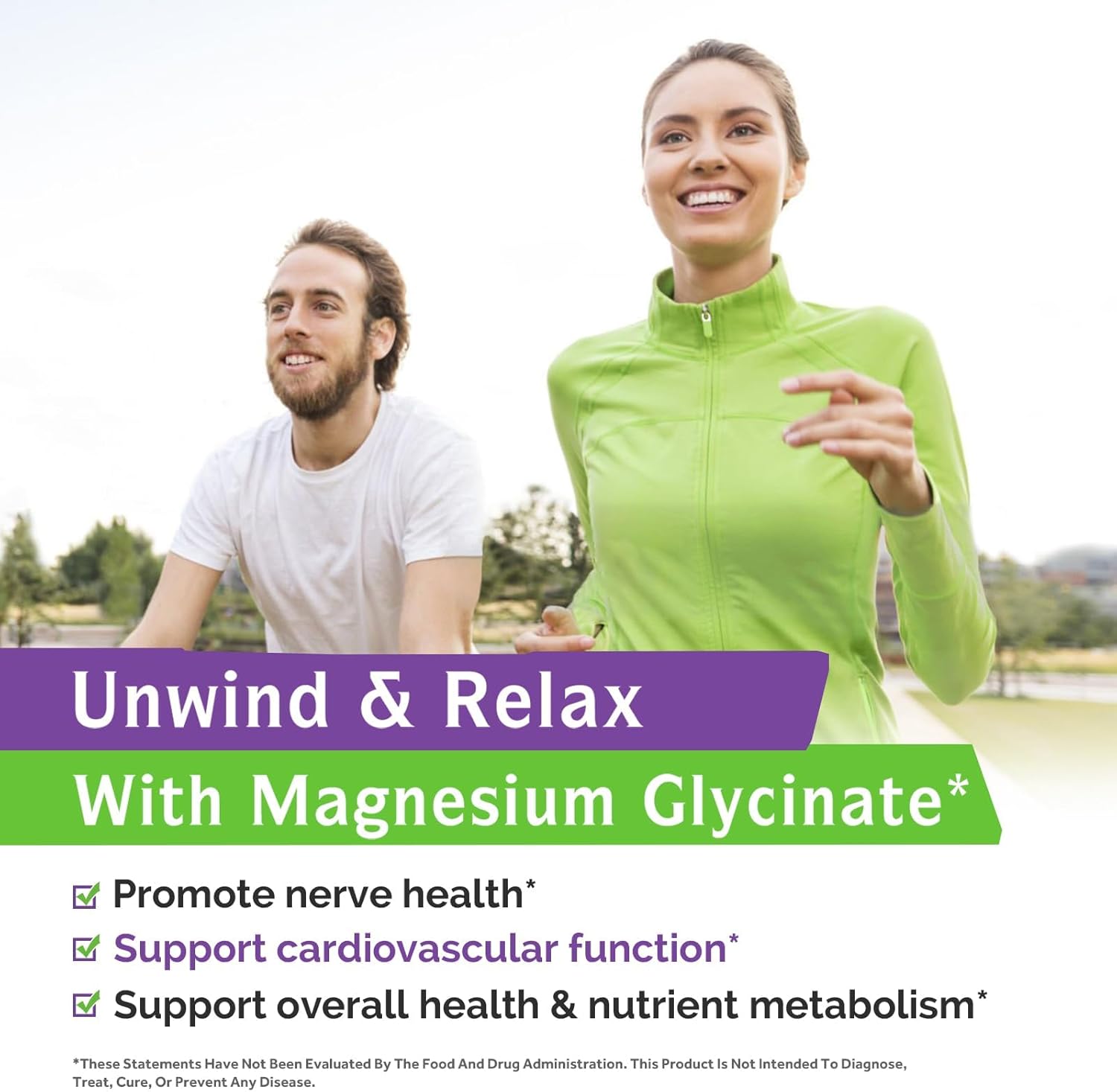 Innate Vitality Magnesium Glycinate 500mg | 70mg Elemental Magnesium Supplement - High Absorption, Non Buffered, Non-GMO & No Gluten - Vegan - Nerve Health - 240 Capsules (Pack of 1)