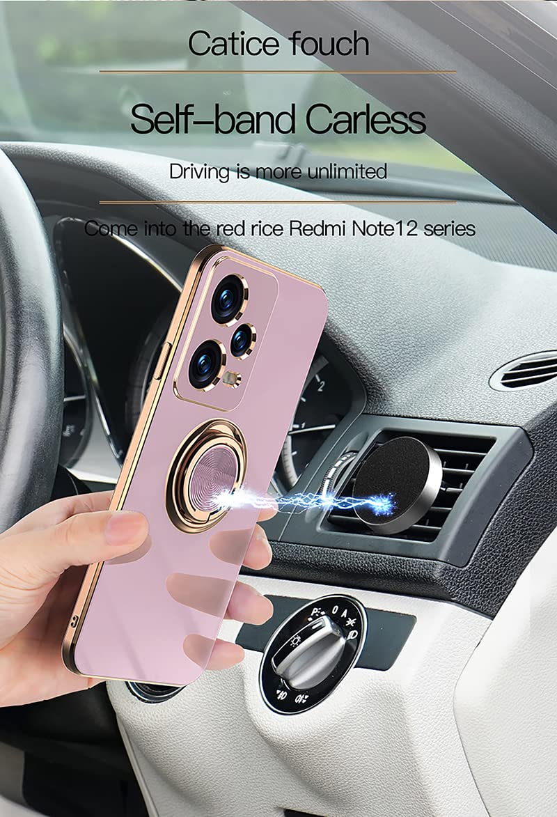 Per Xiaomi Poco X5 Pro 5G Custodia Anello Anti-urto Stand Cover Cellulare