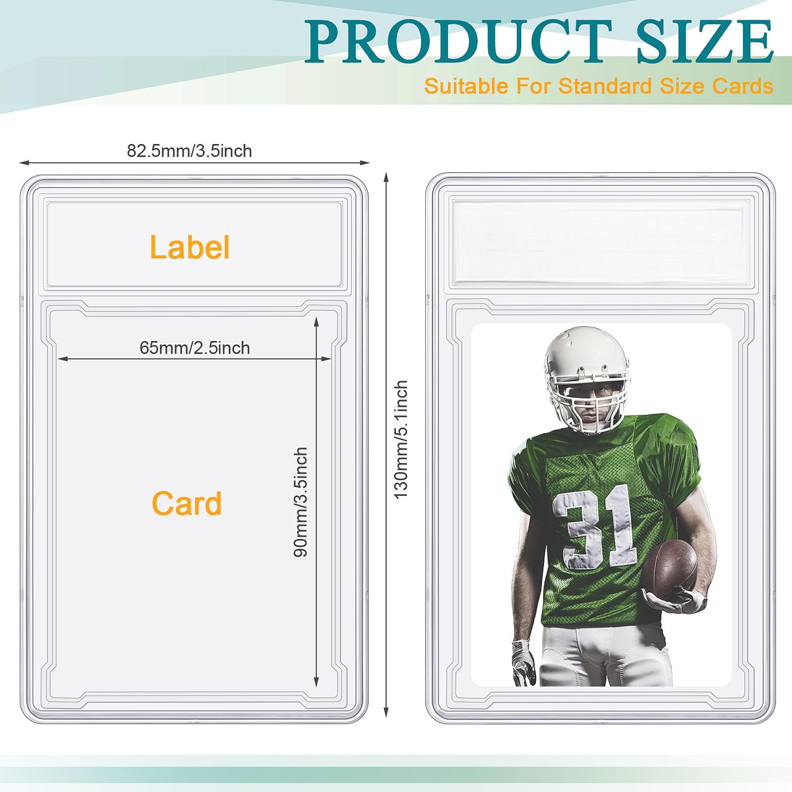 protective cases for graded baseball cards PSA Graded Card Case | 5 Slabs main image 1