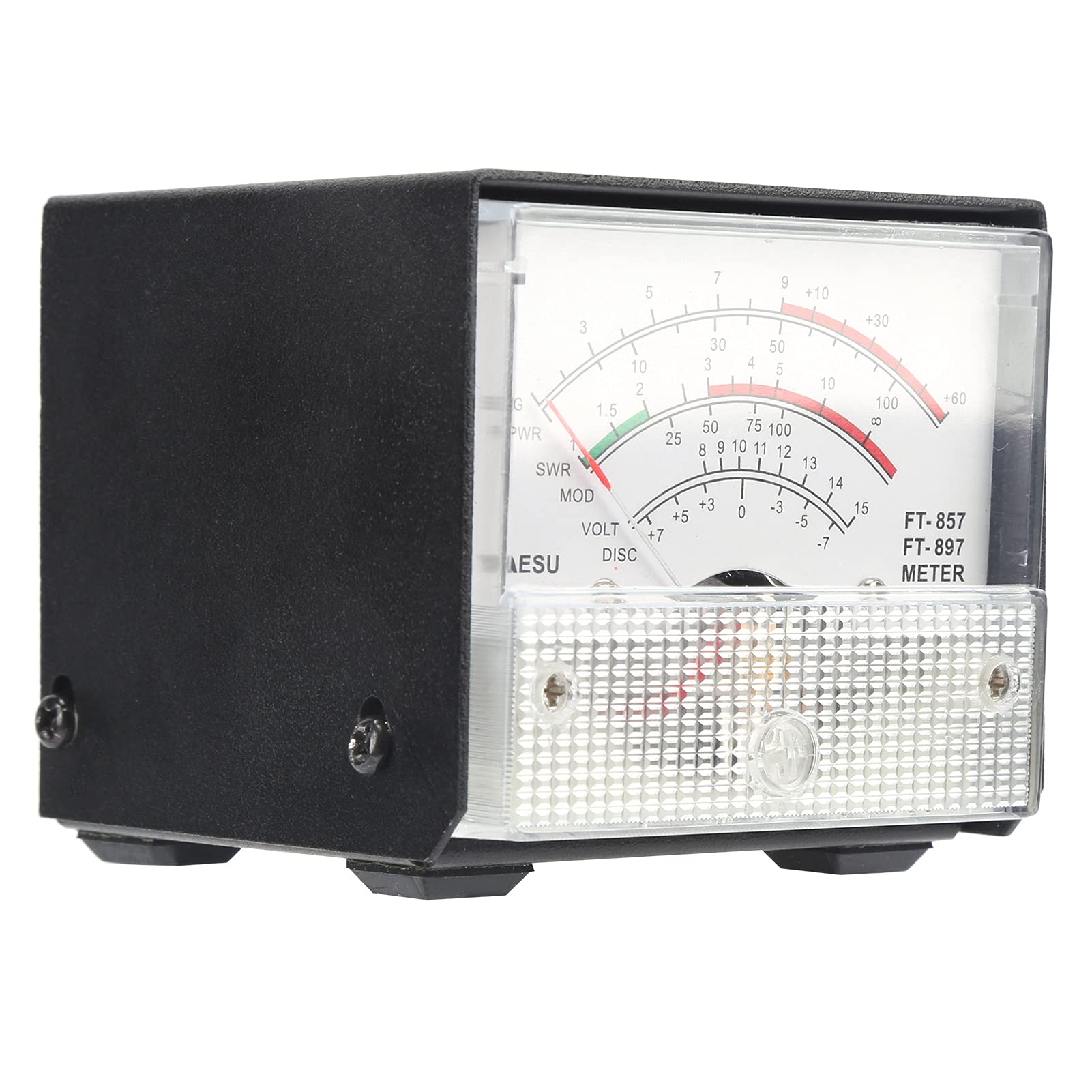 SWR/Power Tester, Strumento portatile di Misurazione SWR/Misuratore di Potenza Full Scale Nero per CB Radio Antenna