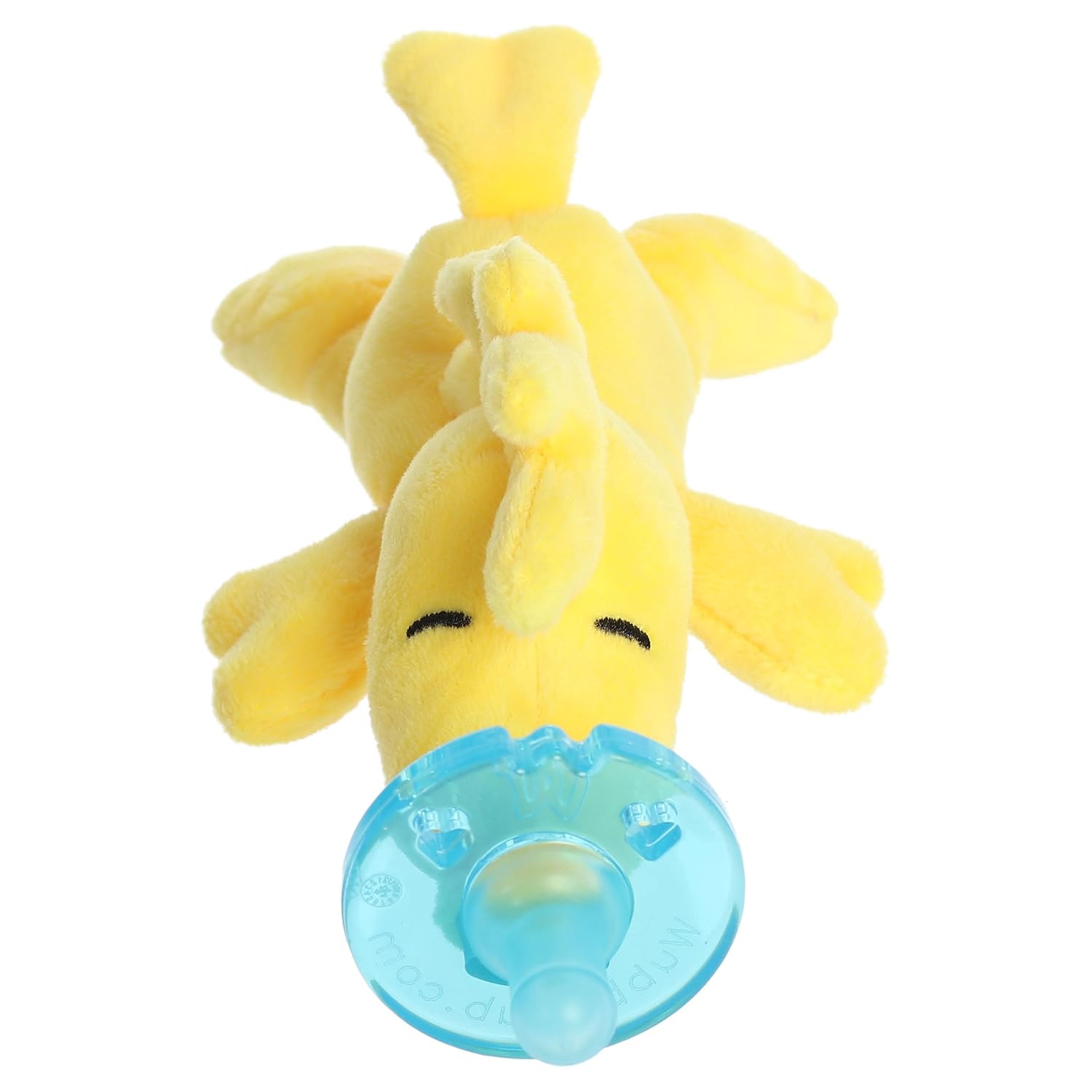 WubbaNub Adorable Peanuts Woodstock Toy - Officially Licensed Toys for All Snoopy Fans - Nostalgic Gift for Adults and Birthday Celebrations - Yellow 8.5 Inches