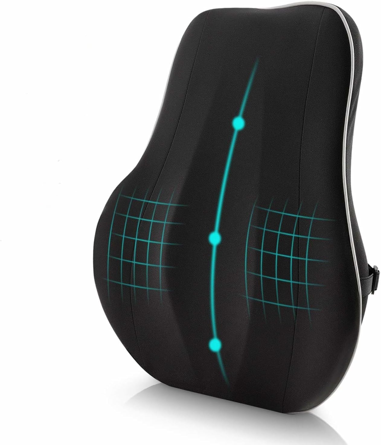 Newgam Lumbar Support Pillow/Back Cushion,Memory... Newgam Lumbar Support Pillow/Back Cushion,Memory...