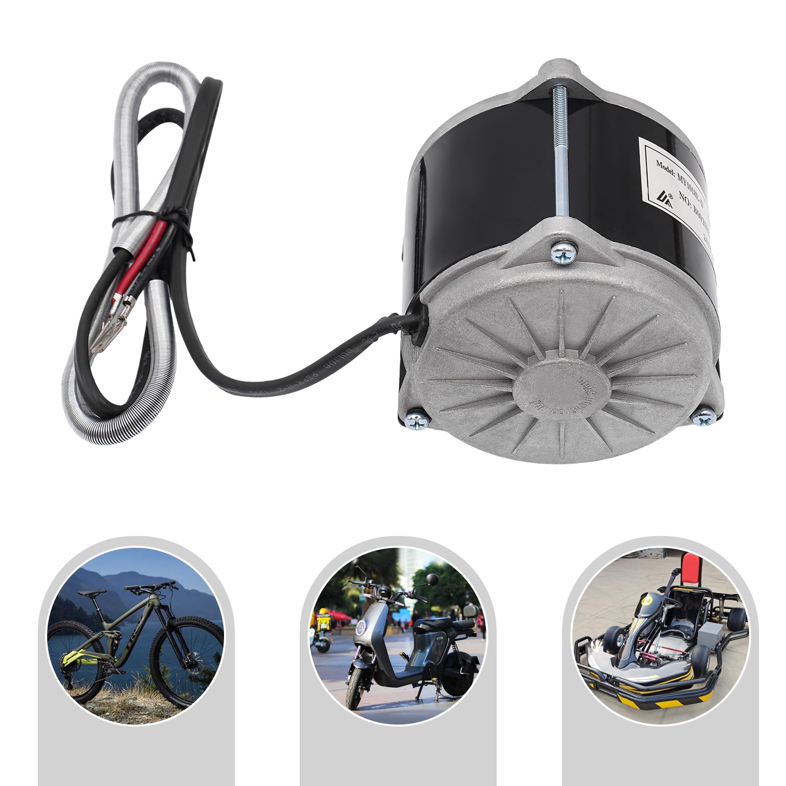 Silnik elektryczny DC 500 W, elektryczny skuter 1700 obr./min, silnik magnetyczny do motorowerów, skuterów, pojazdów elektrycznych (36 V)
