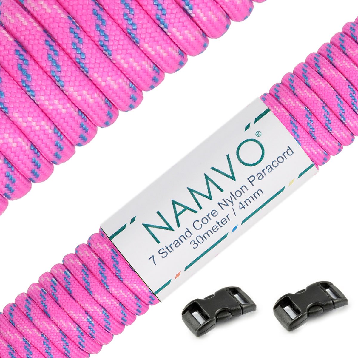 Namvo 550 Paracord Mil Spec Type III 7 Strand Parachute Cord Total Length 100ft/30 Meters Spots/Stripes/Camouflage — view 14