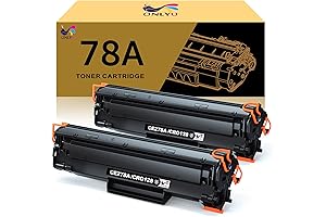 ONLYU 78A Black Compatible Toner Cartridge for HP LaserJet P1606dn
