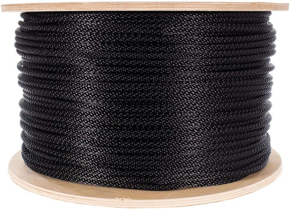 Golberg Nylon Braided Galvanized Wire Cable Flagpole Halyard Rope Aircraft Wire