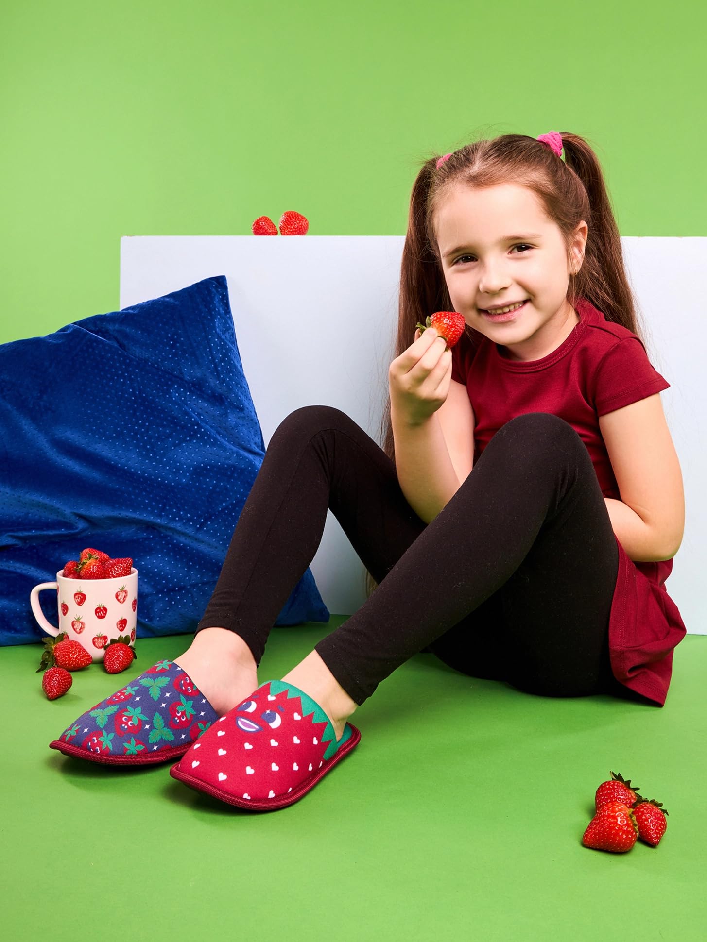 Dedoles Pantofole Donna Uomo & Bambini Ciabatte Memory Foam con tanti Design Unicorno Gatti Caffè Musica Regalo