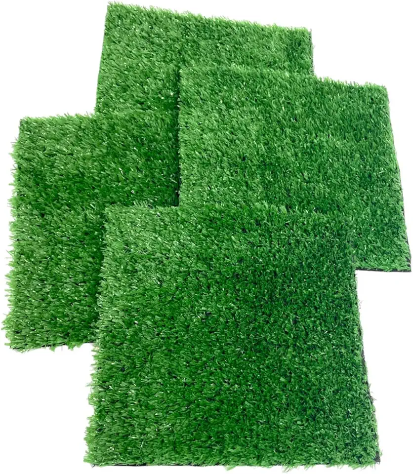 Grama Sintética Tapete 25cm x 25cm Decoração Artesanato 12mm