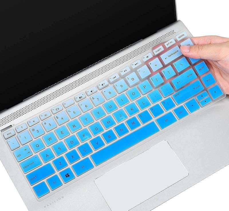Keyboard Cover for HP Pavilion x360 14 & HP Laptop 14-dq0040nr/HP 14-dq/dh/dk 14-fq 14-cd/ce/cf HP Ultrabook 14, 14-dq5009nr 14-dq6015dx 14-dq0760dx 14-dq0762dx 14-dq0703dx 14-dq0052dx dq5043cl