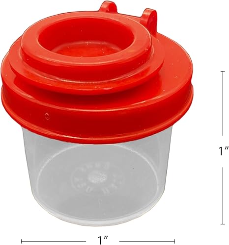 Miniatura 4 de Salero y pimentero, juego de tapas a prueba de humedad para camping, mochilero o loncheras, juego de saleros y pimenteros de viaje junto con otros