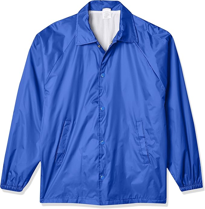 blue coach jacket