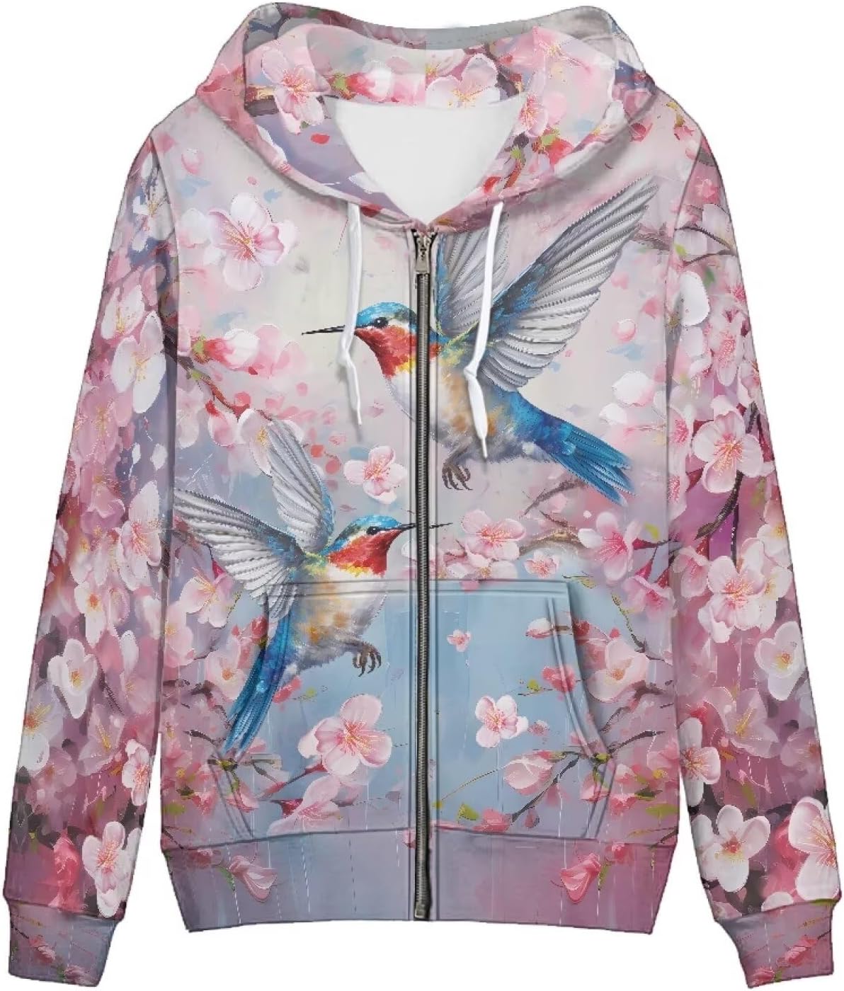 Ystardream Oversized Zip Up Hoodies for Women Loose Fit Sweatshirts Y2K Clothes