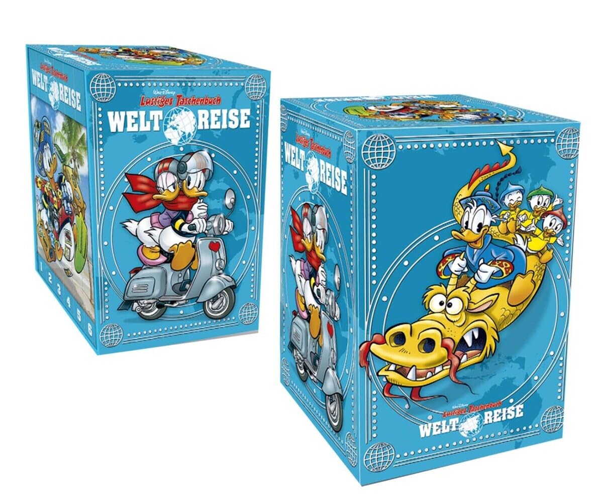 Lustiges Taschenbuch Weltreise Box: Band 01 - 06