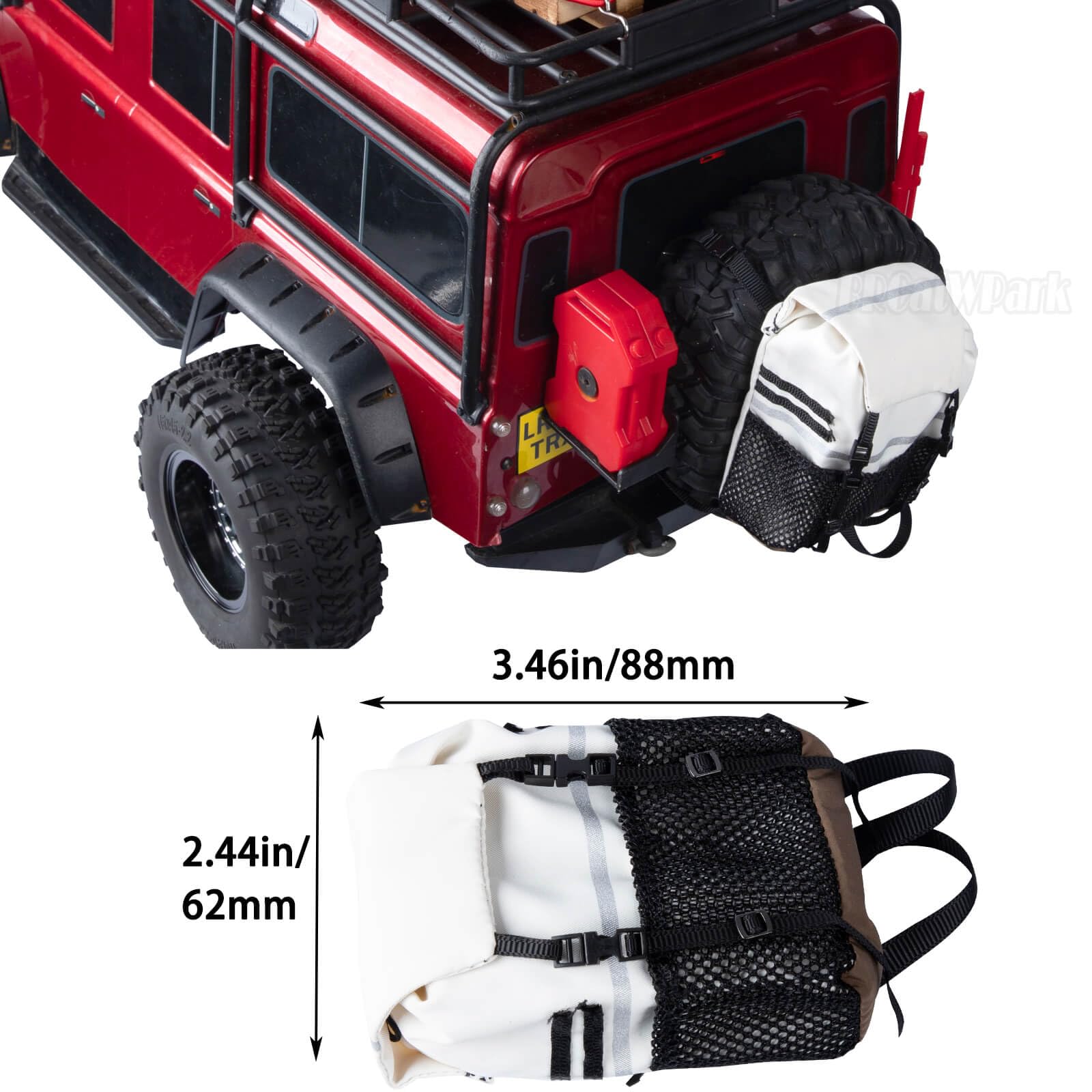 Volante De Plástico Para Coche RC Crawler Escala 1/10 - Accesorio De Simulación, Rueda Desmontable - Universal Y Fácil De Instalar