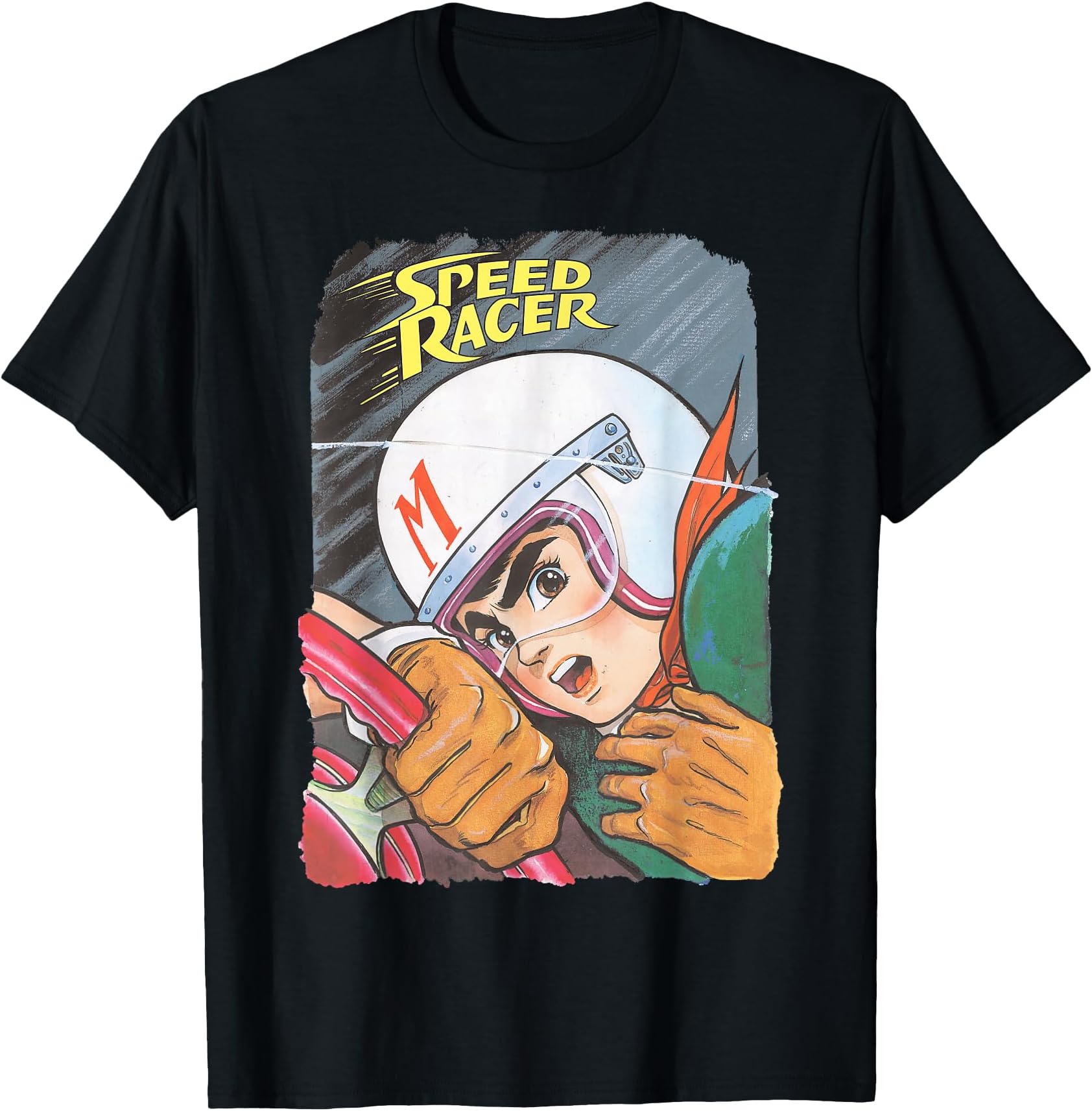 Manga Speed Racer Logo Close T-Shirt