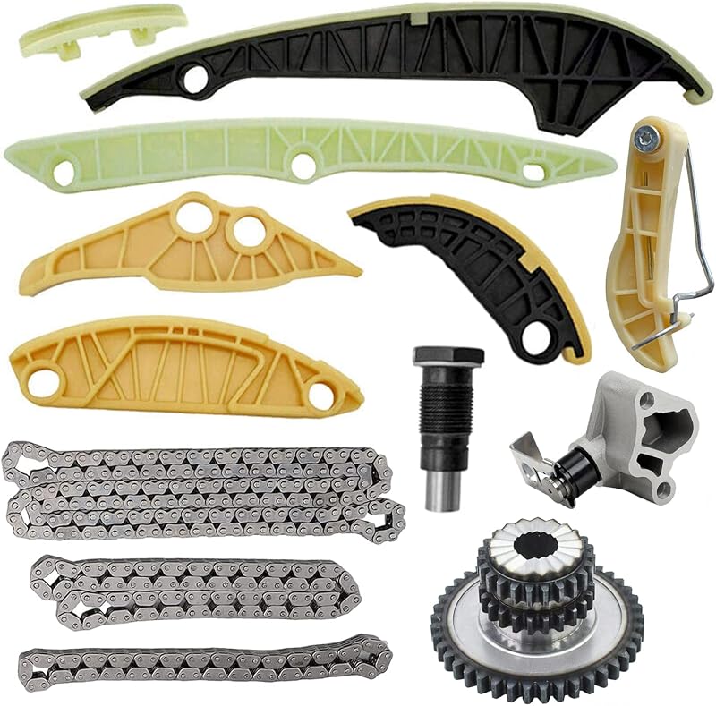 Kit de corrente de distribuição do motor Bicos 06H109469T 06H109469AD para Audi e Volkswagen 2.0 – Kit completo
