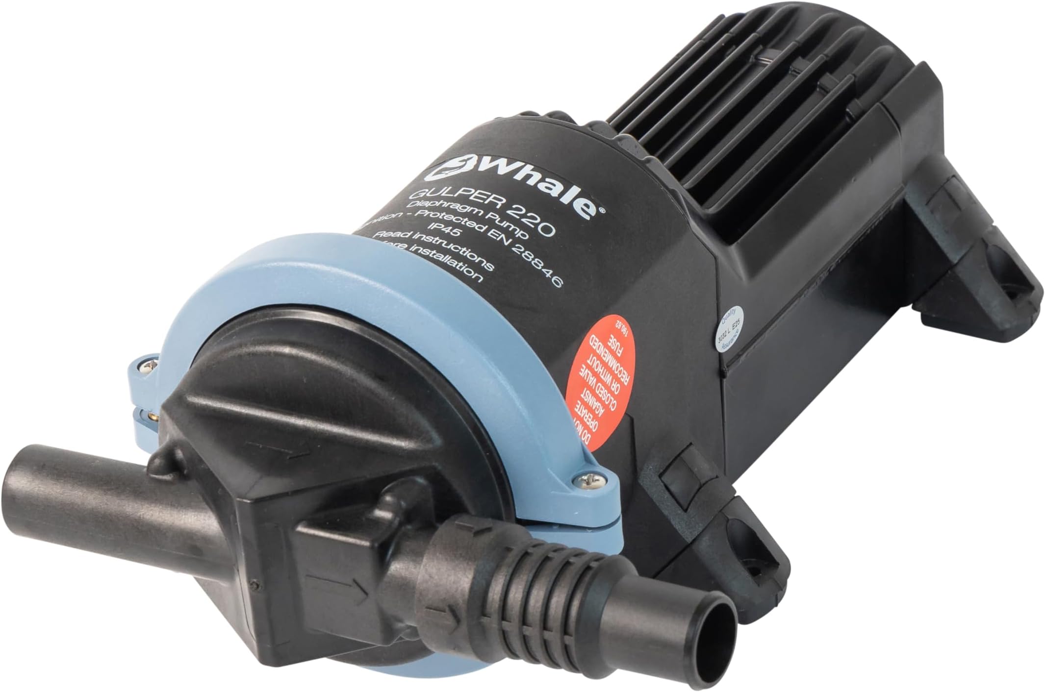 - Whale Gulper 220 Graywater Pump - Manages Gray Waste in Boats & RV - 3.5 GPM Flow Rate - 12V/24V
