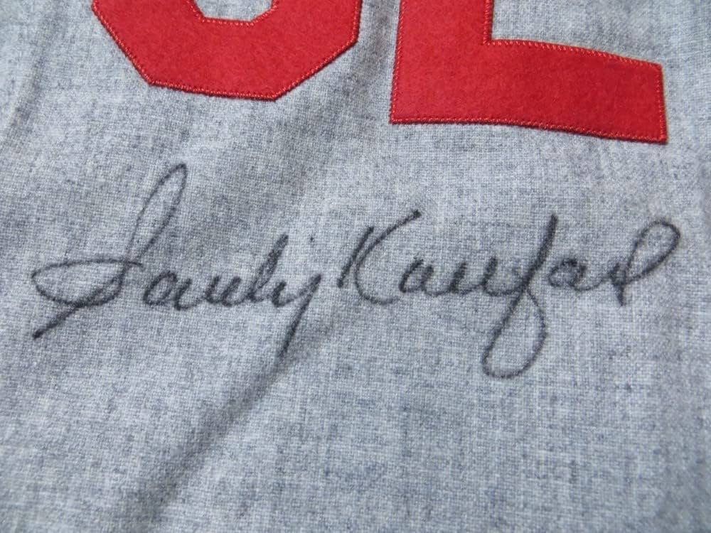 Sandy Koufax Autographed Mitchell & Ness Jersey 1963 Dodgers