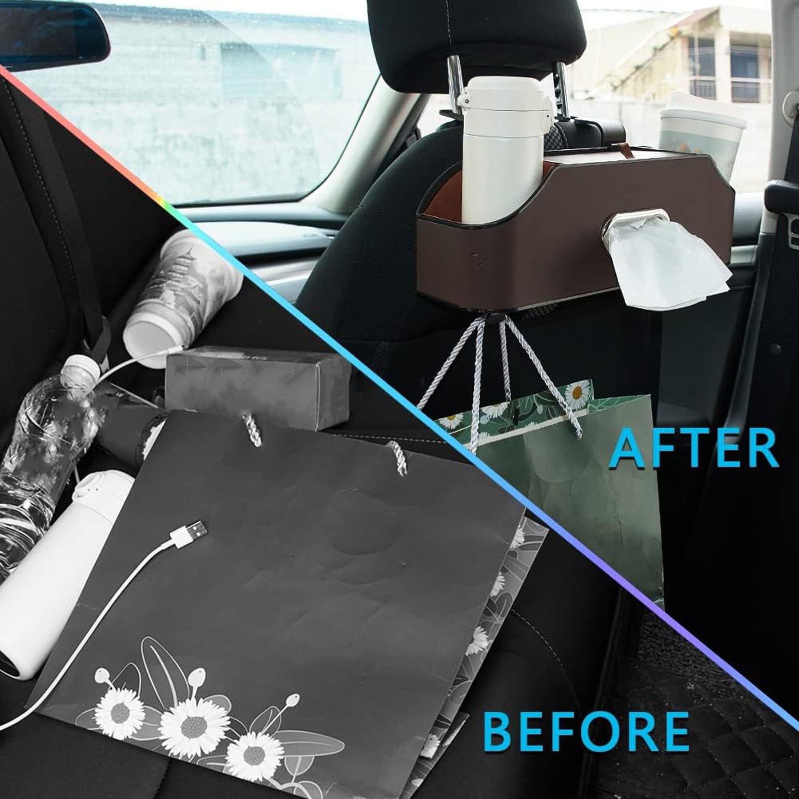 Organizador Respaldo Asiento Coche para Benz GLE-Class/Sprinter/AMG