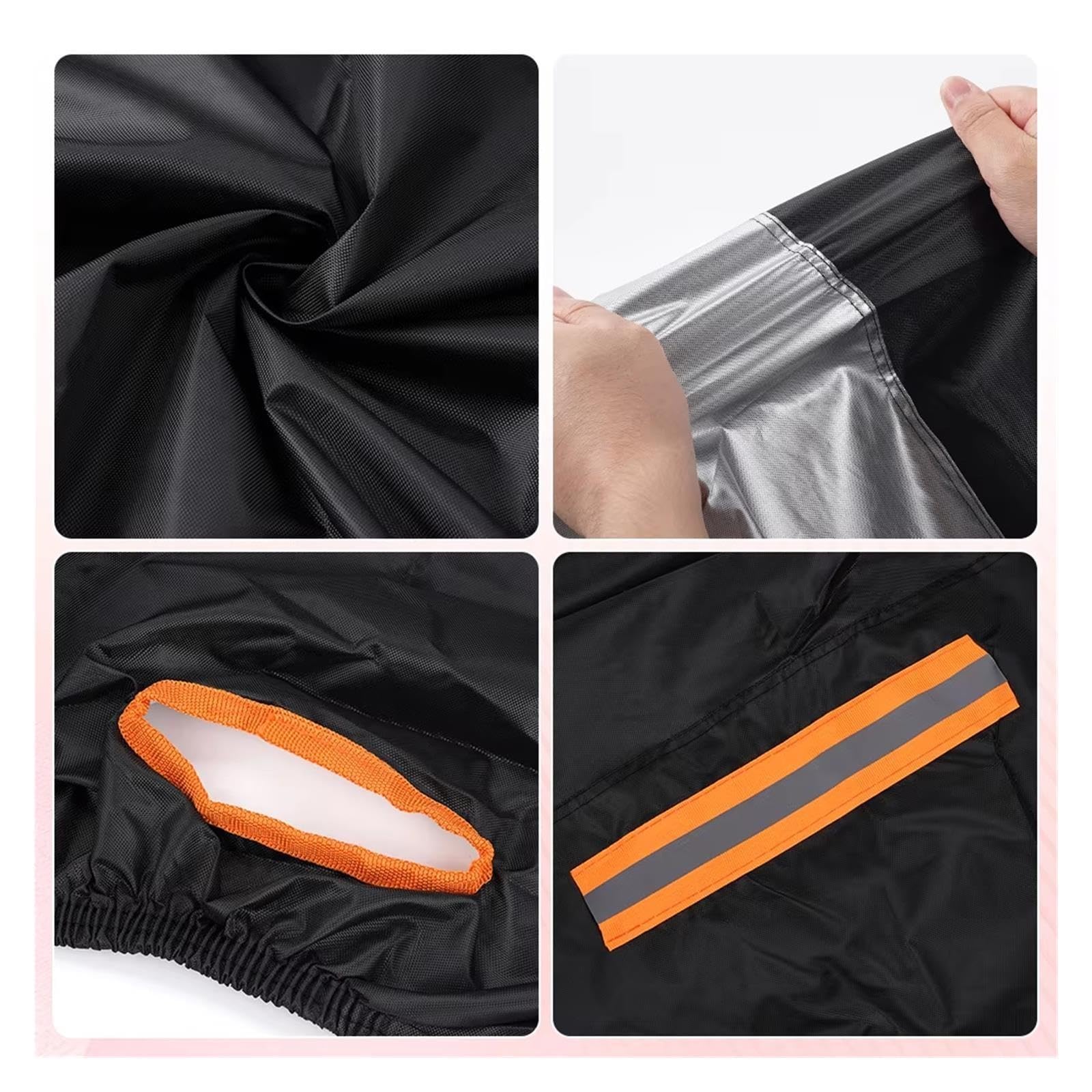 Fundas para Motos Funda Impermeable para Motocicleta(XL)