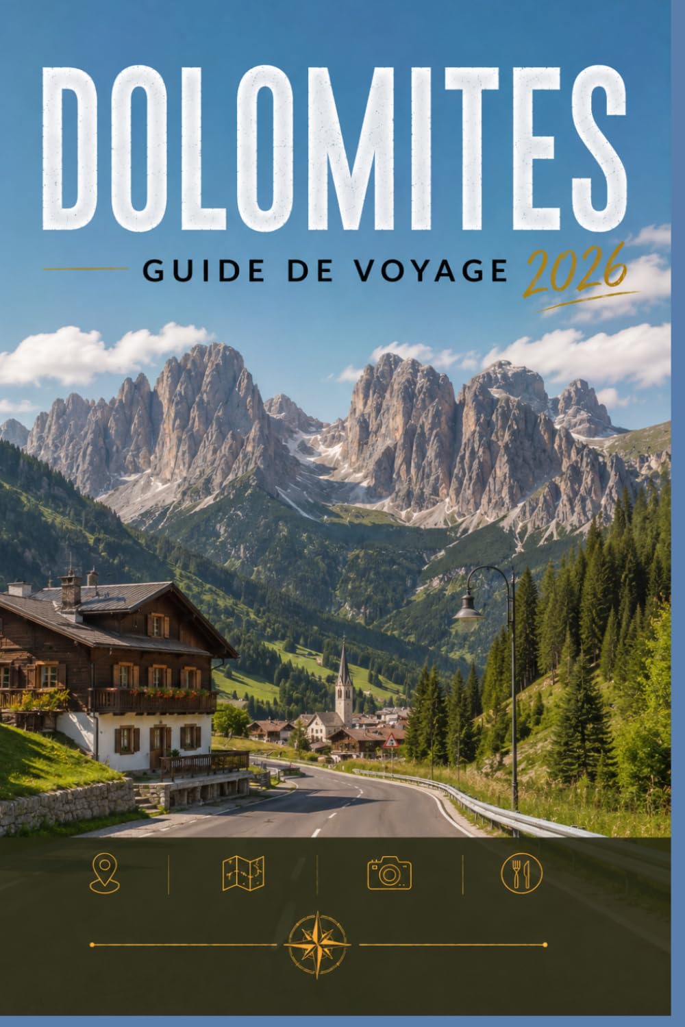DOLOMITES GUIDE DE VOYAGE 2026: Explorez facilement la vie quotidienne, les scènes culinaires et les lieux mémorables.