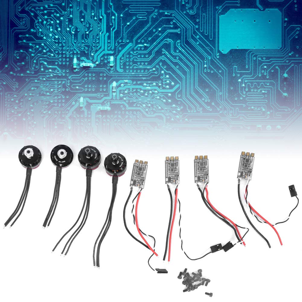 Motore Brushless ESC Set RS2205 2300KV FPV Racing Drone Motore con Magneti Al Neodimio N52 BLHeli S 30A ESC 1024g Spinta per 3S 4S RC Drone Racers (brushless + set)