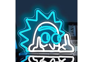 Rick and Morty Merch LED Neon Light Sign