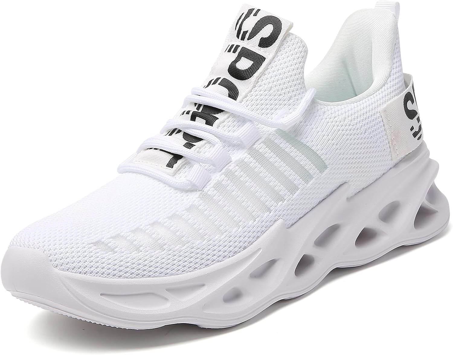 TSIODFO Men's Slip On Sneakers Tennis Walking Shoes - Image 2