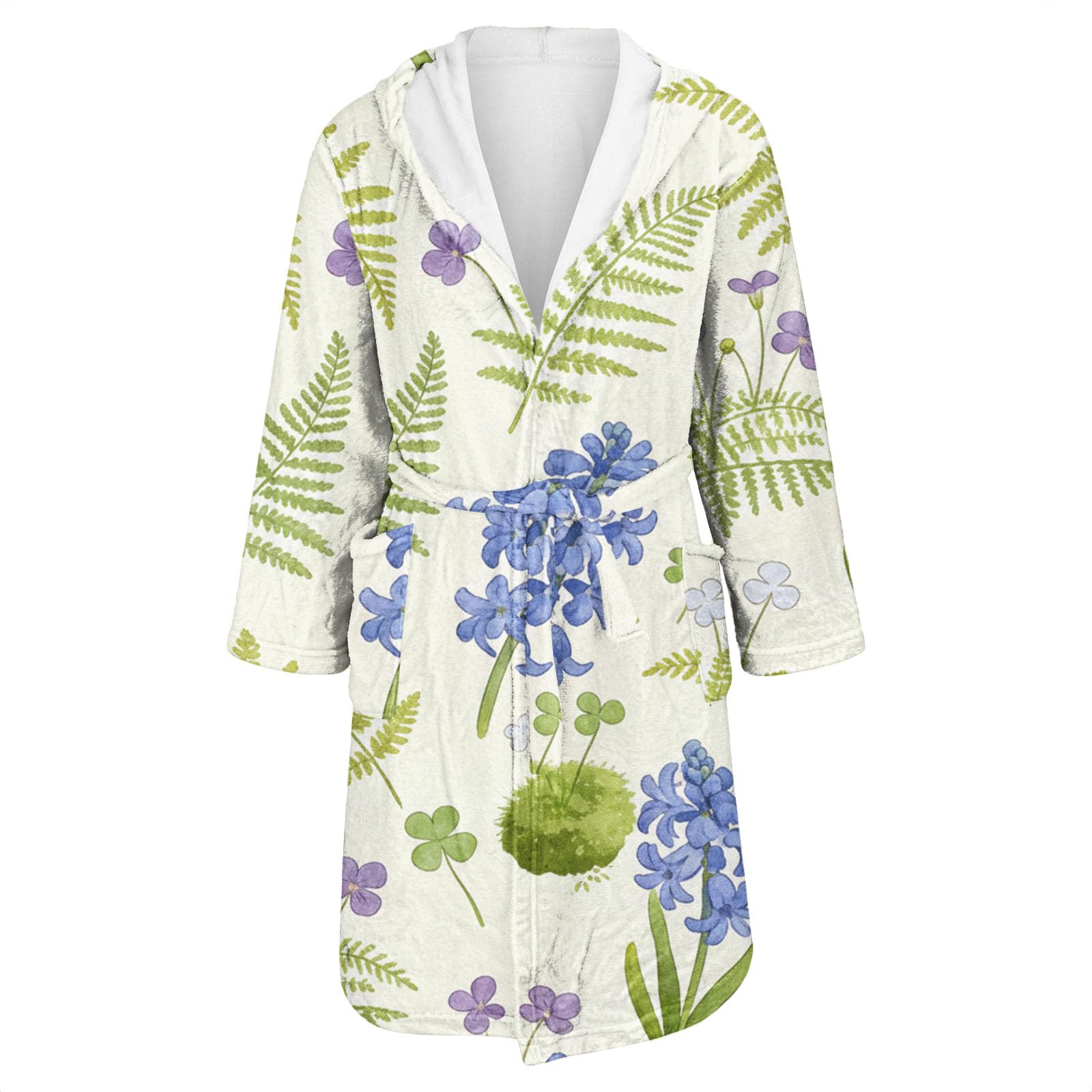 Albornoz para mujer, de algodón, ligero, para sauna, de rizo corto