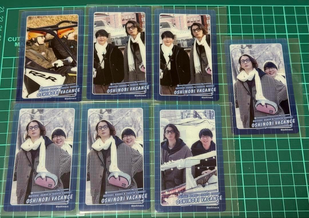 おしのびバカンス クリアカード セット