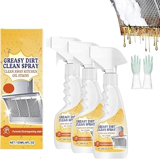 Multifunctional Powerful Kitchen Foam Cleaner, Easy Off Oven Cleaner,Greasy Dirt Clean Spray, Heavy-Duty Kitchen Oil Stain Sprays For Oven, Stove & More