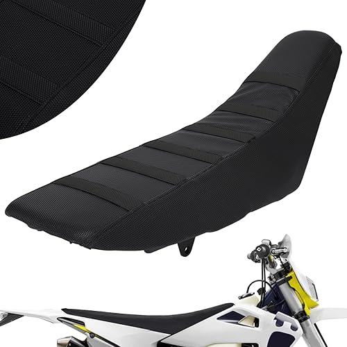 Cubierta de asiento de motocross, superficie de partículas, universal para CRF XR RM KX KLX TTR PW Hawk 250 SSR Apollo RFZ TAO Thumpstar 50cc -
