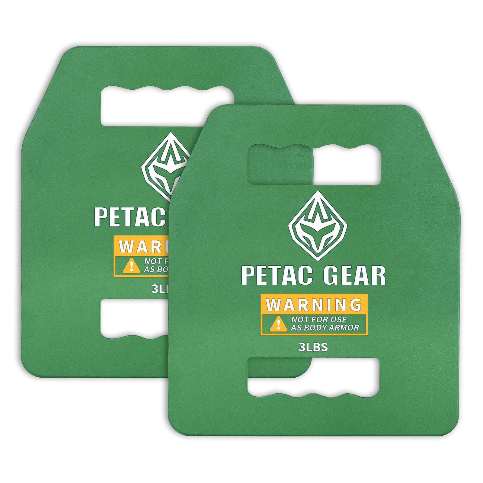 PETAC GEAR Tactical Weights Plates For Weighted Vest For Men Workout,5/10/15/20 LBS Weight Strength Training Vests Equipment Workout Gear