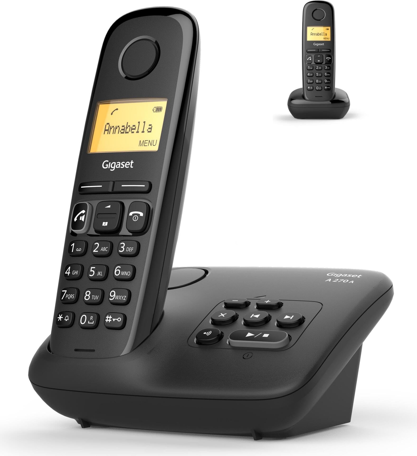 Gigaset A270A Duo Téléphone fixe sans fil répondeur DECT