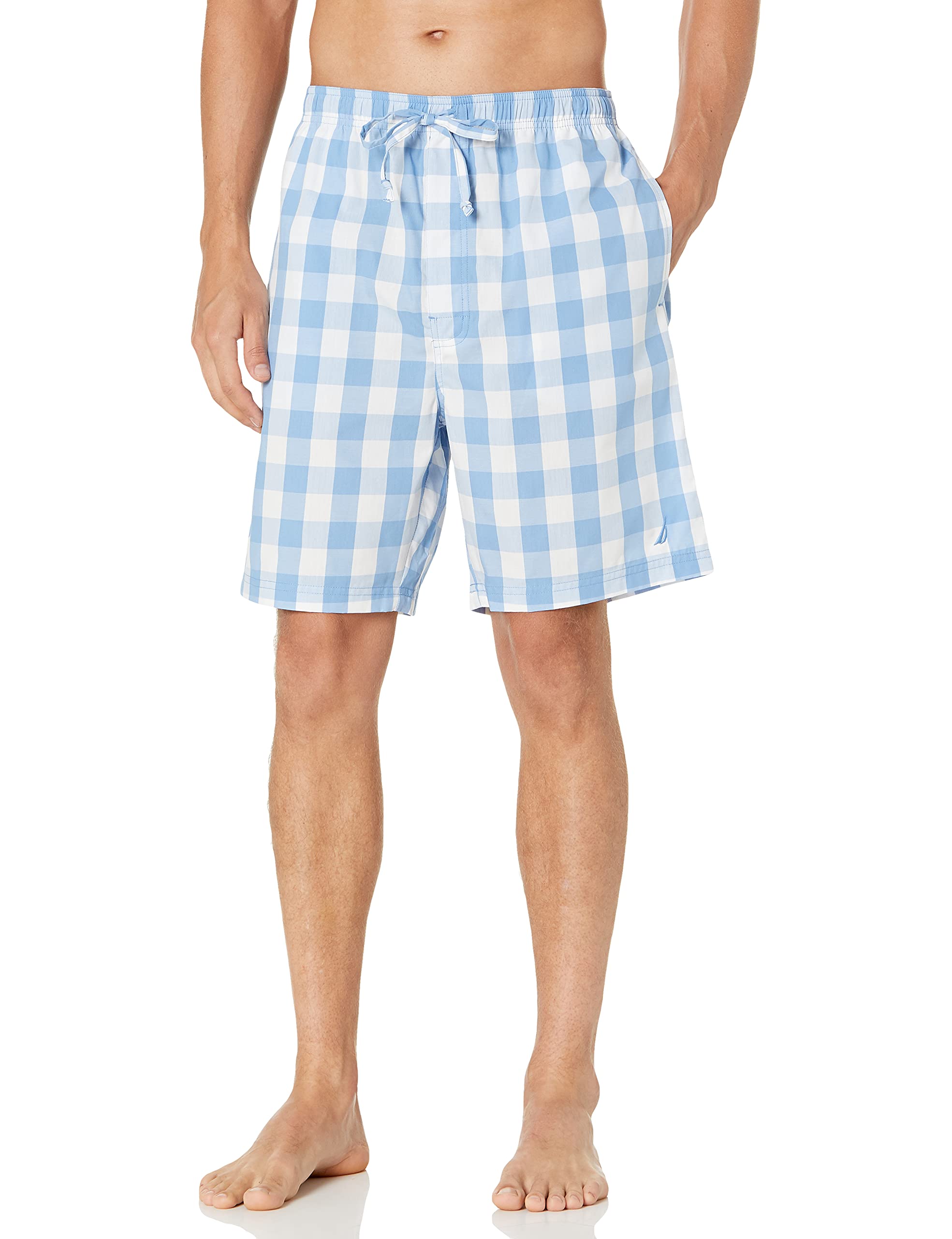 nautica Men's Captains Herringbone Woven Sleep Short-picture-19