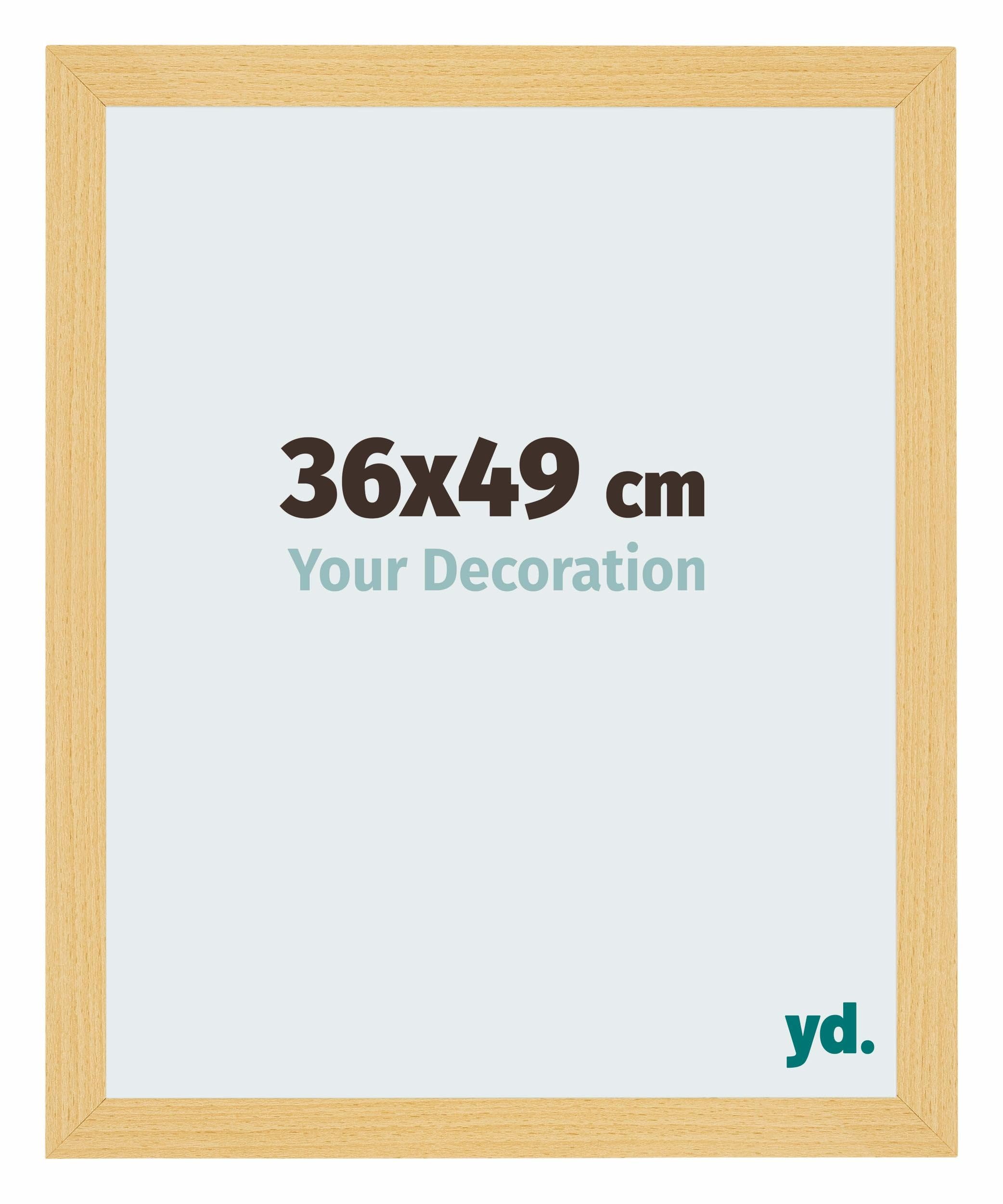 Your Decoration - Puzzle frame 36x49 - Beech Design - Puzzle frame 500-1000 Pieces - MDF Photoframe - Mura